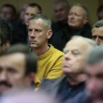 08.12.2019. Brzeziny. Spotkanie mieszkańców z władzami samorządowymi dotyczące budowy obwodnicy Brzezin i Radkowic / Wiktor Taszlow / Radio Kielce