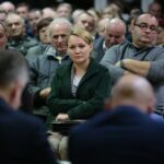 08.12.2019. Brzeziny. Spotkanie mieszkańców z władzami samorządowymi dotyczące budowy obwodnicy Brzezin i Radkowic / Wiktor Taszlow / Radio Kielce