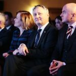 11.12.2019. Kielce. Świętokrzyski Kongres Organizacji Pozarządowych. Na zdjęciu (od lewej): Krzysztof Lipiec - lider świętokrzyskich struktur PiS, Anna Krupka - wiceminister sportu, Zbigniew Koniusz - wojewoda świętokrzyski i Rafał Nowak - wicewojewoda świętokrzyski / Wiktor Taszłow / Radio Kielce