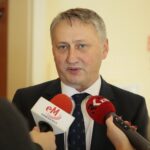 Kielce. 19.11.2019. Obchody Dnia Służby Cywilnej w Świętokrzyskim Urzędzie Wojewódzkim. Na zdjęciu: Zbigniew Koniusz - wojewoda świętokrzyski / Wiktor Taszłow / Radio Kielce