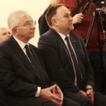 11.12.2019 Sandomierz. Posłowie Krzysztof Lipiec i Marek Kwitek / Wiktor Taszlow / Radio Kielce