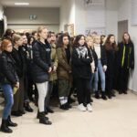 Kielce. 12.12.2019. Wernisaż prac powstałych we współpracy z hiszpańskimi artystami w kieleckim Plastyku / Wiktor Taszłow / Radio Kielce