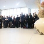 Kielce. 12.12.2019. Wernisaż prac powstałych we współpracy z hiszpańskimi artystami w kieleckim Plastyku / Wiktor Taszłow / Radio Kielce