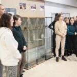 Kielce. 12.12.2019. Wernisaż prac powstałych we współpracy z hiszpańskimi artystami w kieleckim Plastyku / Wiktor Taszłow / Radio Kielce