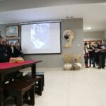 Kielce. 12.12.2019. Wernisaż prac powstałych we współpracy z hiszpańskimi artystami w kieleckim Plastyku / Wiktor Taszłow / Radio Kielce