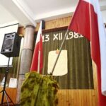 Kielce. 12.12.2019. Spotkanie z Krzysztofem Kasprzykiem współzałożycielem i działaczem Niezależnego Zrzeszenia Studentów w Wyższej Szkole Pedagogicznej w Kielcach / Wiktor Taszłow / Radio Kielce