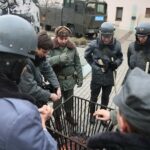 Kielce. 13.12.2019. OMPiO. Rekonstrukcja Stanu Wojennego / Wiktor Taszłow / Radio Kielce