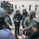 Kielce. 13.12.2019. OMPiO. Rekonstrukcja Stanu Wojennego / Wiktor Taszłow / Radio Kielce