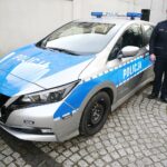 Kielce. 16.12.2019. Nowe pojazdy elektryczne przekazane świętokrzyskiej policji / Wiktor Taszłow / Radio Kielce