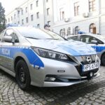 Kielce. 16.12.2019. Nowe pojazdy elektryczne przekazane świętokrzyskiej policji / Wiktor Taszłow / Radio Kielce