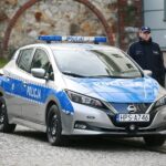 Kielce. 16.12.2019. Nowe pojazdy elektryczne przekazane świętokrzyskiej policji / Wiktor Taszłow / Radio Kielce