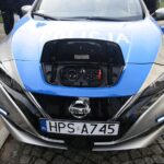 Kielce. 16.12.2019. Nowe pojazdy elektryczne przekazane świętokrzyskiej policji / Wiktor Taszłow / Radio Kielce