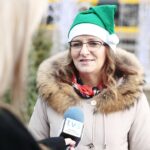 Kielce. 16.12.2019. Akcja "Ekologiczne Święta z WFOŚiGW w Kielcach". Na zdjęciu: Agata Wojtyszek - poseł / Wiktor Taszłow / Radio Kielce