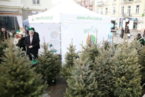 Kielce. 16.12.2019. Akcja "Ekologiczne Święta z WFOŚiGW w Kielcach" / Wiktor Taszłow / Radio Kielce