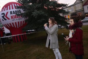 18.12.2019 Staszów. Choinki dla słuchaczy Radia Kielce / Wiktor Taszlow / Radio Kielce