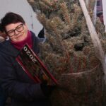 18.12.2019 Staszów. Choinki dla słuchaczy Radia Kielce / Wiktor Taszlow / Radio Kielce