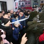 18.12.2019 Staszów. Choinki dla słuchaczy Radia Kielce / Wiktor Taszlow / Radio Kielce