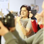 Kielce. 19.12.2019. Kolędowanie zespołu "Majeranki" w Świętokrzyskim Centrum Onkologii / Wiktor Taszłow / Radio Kielce