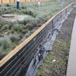 20.12.2019. Kielce. Przyuliczne maty chroniące roślinność od soli drogowej / Wiktor Taszłow / Radio Kielce