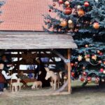 24.12.2019 Staszów. Szopka bożonarodzeniowa na Rynku / Marcin Jarosz / Urząd Miasta Staszowa