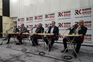 08.12.2019. Studio Polityczne Radia Kielce / Robert Felczak / Radio Kielce