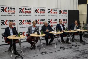 08.12.2019. Studio Polityczne Radia Kielce / Robert Felczak / Radio Kielce