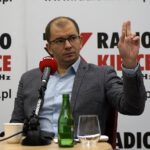 08.12.2019. Studio Polityczne Radia Kielce. Michał Braun, PO / Robert Felczak / Radio Kielce