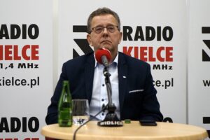 08.12.2019. Studio Polityczne Radia Kielce. Jacek Cieślak, Konfederacja / Robert Felczak / Radio Kielce