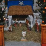 24.12.2019 Staszów. Szopka bożonarodzeniowa w kościele pw. św. Barbary / Marcin Jarosz / Urząd Miasta Staszowa