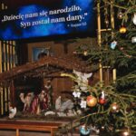 24.12.2019 Staszów. Szopka bożonarodzeniowa w sanktuarium św. Jana Pawła II / Marcin Jarosz / Urząd Miasta Staszowa