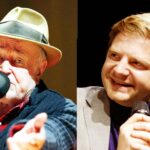 Jan Nowicki i Rafał Zawierucha - aktorzy / Jarosław Kubalski / Radio Kielce