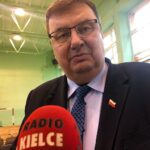 11.12.2019. Sandomierz. Zespół Szkół Centrum Kształcenia Rolniczego. Dzień Patrona Szkoły. Na zdjęciu Szymon Giżyński - wiceminister rolnictwa / Grażyna Szlęzak-Wójcik / Radio Kielce