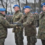 13.01.2020. Kielce. Elewi uroczyście odebrali broń / CPdMZ w Kielcach