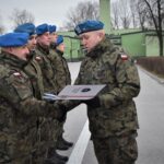 13.01.2020. Kielce. Elewi uroczyście odebrali broń / CPdMZ w Kielcach