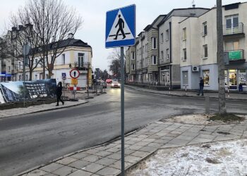 07.01.2020. Kielce. Brak przejść dla pieszych na ulicach Niskiej i Starodomaszowskiej / Jarosław Kubalski / Radio Kielce