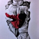 12.01.2020 Sandomierz. Wystawa rysunku Daniela Parchety pt. „Zwierciadło mojej duszy” / Daniel Parcheta