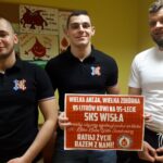 31.01.2020 Sandomierz. Od lewej: Bartłomiej Gwizdowski,  Patryk Konopka Sebastian Wilk. / Grażyna Szlęzak-Wójcik / Radio Kielce