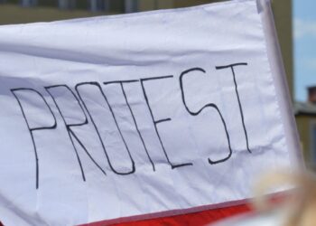 Protest / Radio Rzeszów/archiwum