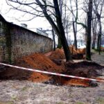 08.01.2020 Końskie. Poszukiwania mogił ofiar terroru komunistycznego / Marek Kozerawski