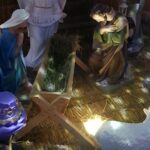 02.01.2020 Opatów. Nieznany sprawca ukradł figurkę Jezusa z bożonarodzeniowej szopki na Rynku / Grzegorz Gajewski