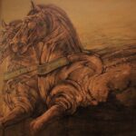 15.01.2020. Kielce. Wystawa prac autorstwa Krzysztofa Cieślaka / Wieża Sztuki