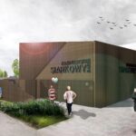 Kazimierza Wielka. Wizualizacja basenu termalnego / Starostwo powiatowe w Kazimierzy Wielkiej