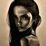 12.01.2020 Sandomierz. Wystawa rysunku Daniela Parchety pt. „Zwierciadło mojej duszy” / Daniel Parcheta