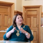 29.01.2020. Derry. Michaela Boyle - burmistrz Derry / Włodzimierz Batóg / Radio Kielce