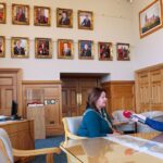 29.01.2020. Derry. Michaela Boyle - burmistrz Derry w rozmowie w Bartłomiejem Zapałą / Włodzimierz Batóg / Radio Kielce