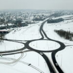 14.01.2019 Chmielnik. Północna obwodnica miasta / Jarosław Kubalski / Radio Kielce