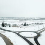 14.01.2019 Chmielnik. Północna obwodnica miasta / Jarosław Kubalski / Radio Kielce