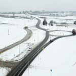 14.01.2019 Chmielnik. Północna obwodnica miasta / Jarosław Kubalski / Radio Kielce