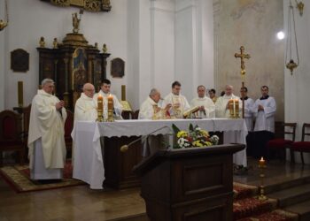 25.01.2020. Sandomierz. Sympozjum poświęcone św. Tomaszowi z Akwinu / Kuria Diecezjalna w Sandomierzu