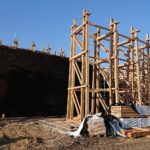 05.01.2020. Busko-Zdrój. Budowa kompleksu uzdrowiskowego z tężnią solankową / Marta Gajda / Radio Kielce